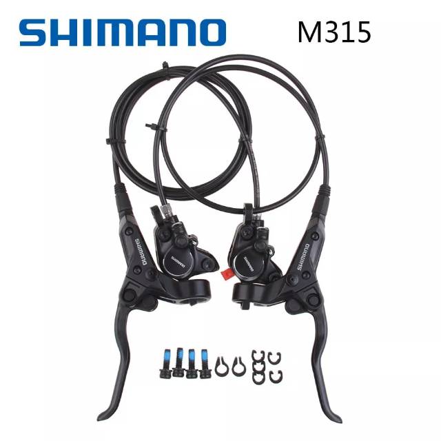 BRAKE SET SHIMANO HIDROLIK MT200