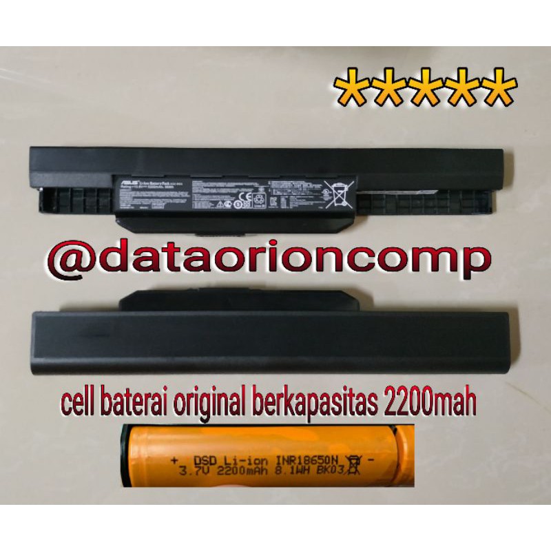 Baterai Battery Asus A43 A43E A43U A43S A53 K43 K43S K53 A32