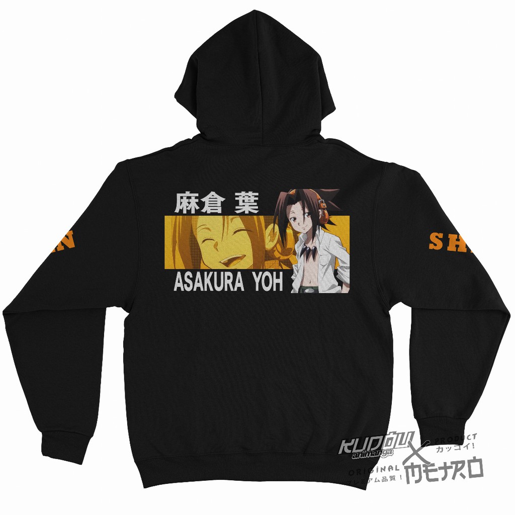 Jaket Asakura Yoh  Anime Manga Shaman King Premium Fleece