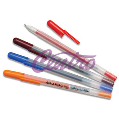 

Gelly Roll Classic Medium Point / SAKURA INK PEN WHITE & COLOUR