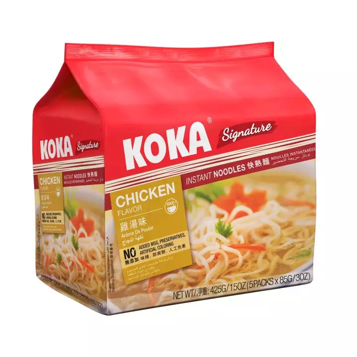 

Koka Signature Instant Noodles NO MSG Mie Koka 5 sachet