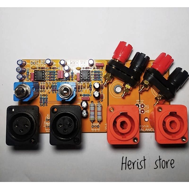 INPUT BALANCE POWER AMPLIFER N7000 N9000