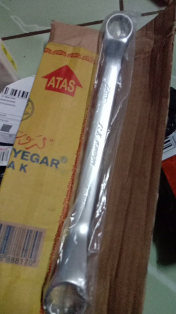 Kunci Ring 22x24 Alat Bengkel Teknik Treker Cvt Kunci Ring 22 X 24 Pas 22mm 24mm