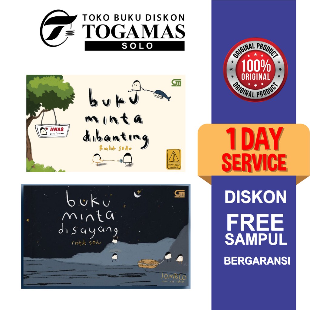

READY STOK BUKU MINTA DIBANTING / BUKU MINTA DISAYANG [HardCover]