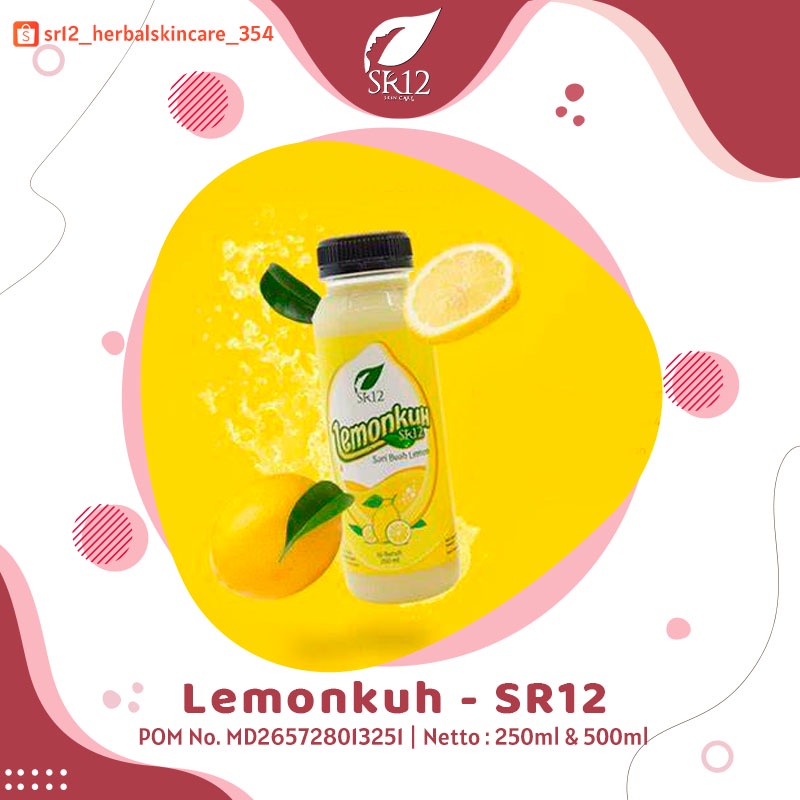 

LEMONKUH SR12 / SARI LEMON ASLI / PALING LARIS / BEST SELLER / DIET