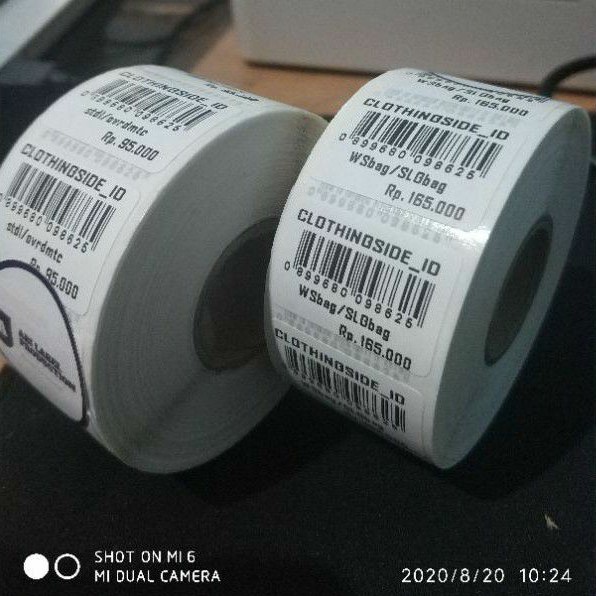 CETAK LABEL BARCODE - CETAK LABEL HARGA - JASA PRINT 30x20 - LABEL EXPIRED