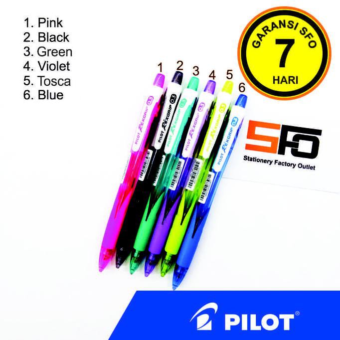 

Paling Dicari] Pensil Mekanik Pilot 0.3 Mm Rexgrip - Pink