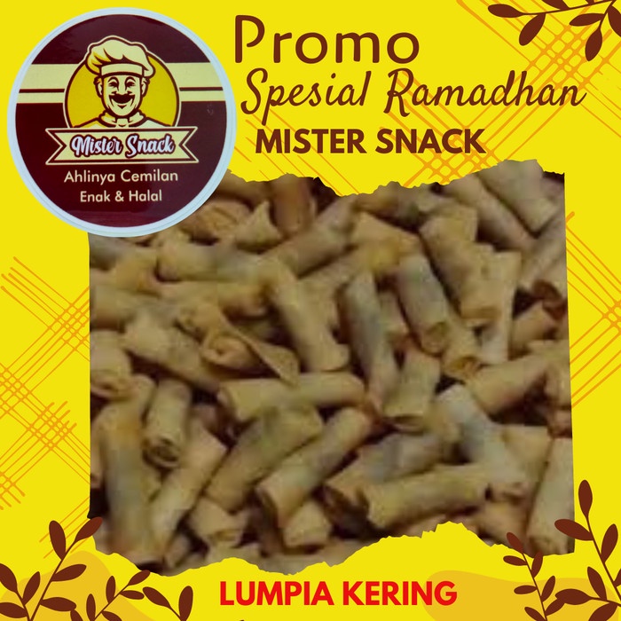 

sompisa lumpia abon cemilan snack jajan kiloan kue kering paket parcel - 250gram mister snack