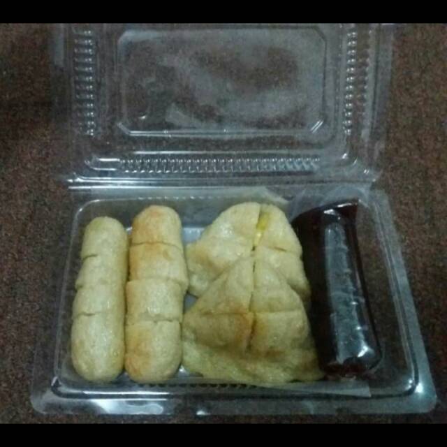 

Pempek Dos (tanpa ikan) *KaNIA CAKE & FROZEN FOOD* 2Lenjer + 2Kapal selam + cuka