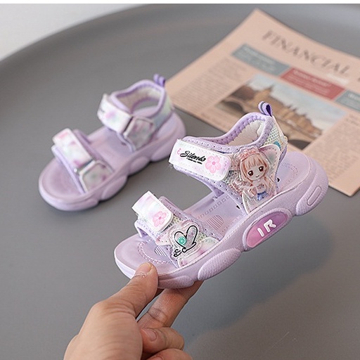 [Tokobig] Lica Sandal Sepatu LED Anak Import Size 22-31 Usia 1-6 Tahun - live pagi malam