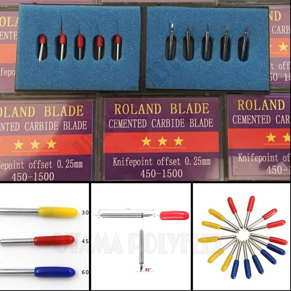 

LΔgί prmRoland Blade Jinka Teneth / Mata Pisau Mesin Cutting Sticker Vinyl Polyflex / Jarum Mesin