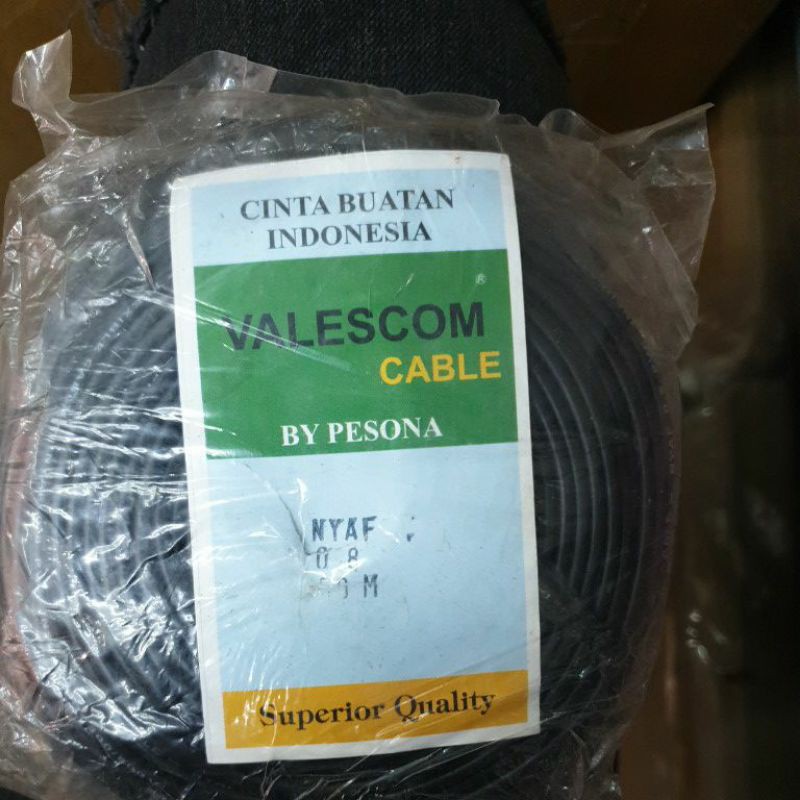 kabel nyaf 0.8mm hitam
