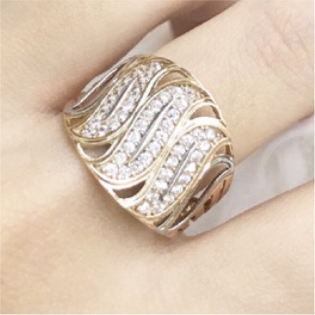 TM375 CINCIN BESAR EMAS ASLI 0919