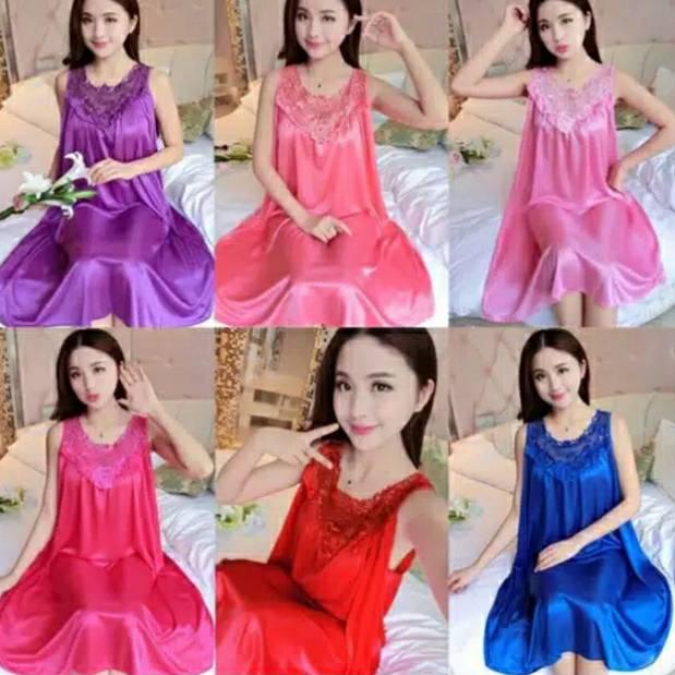 LQS.14My22ғ– DASTER JUMBO SATIN BRUKAT ATAS IMPORT WANITA