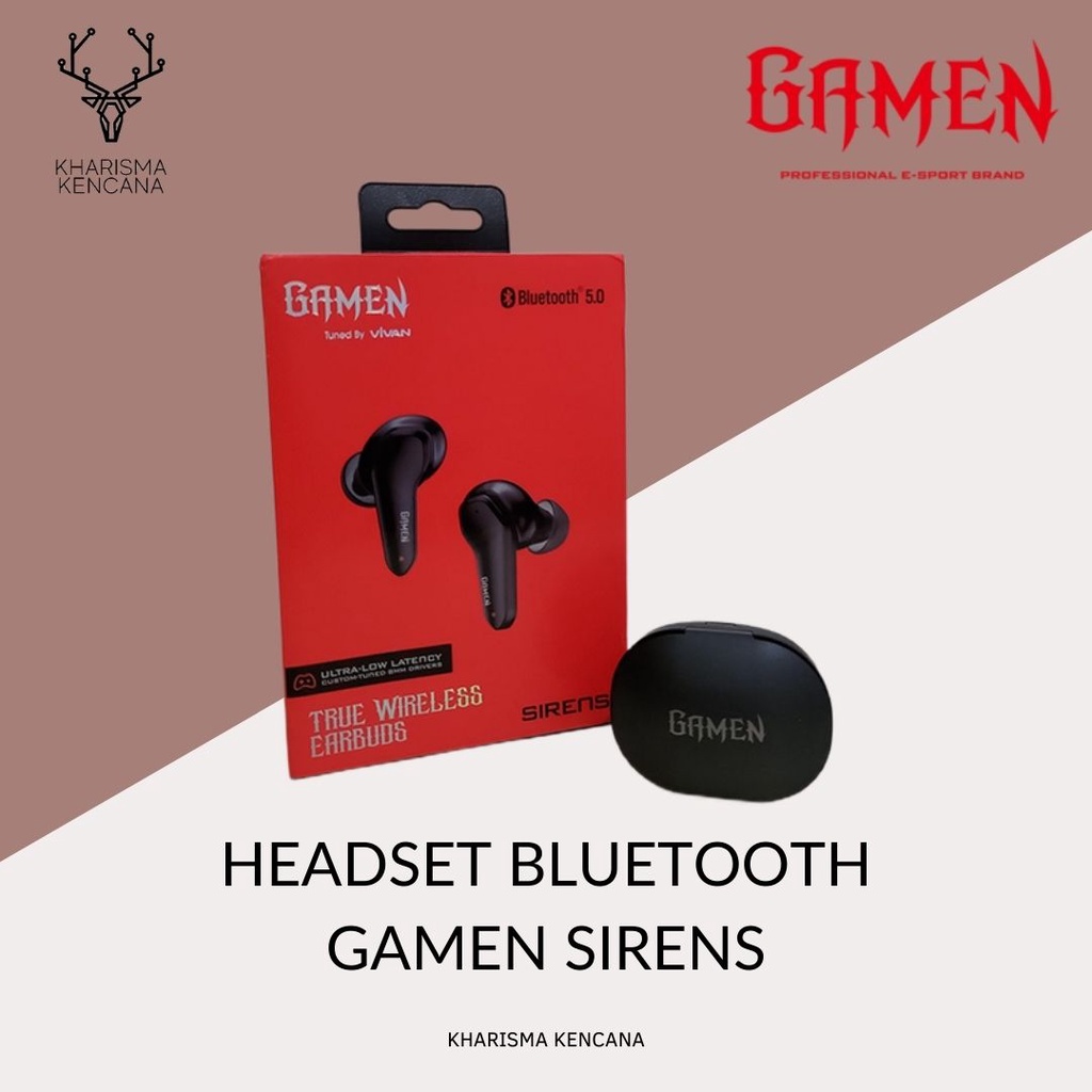 HEADSET BLUETOOTH GAMEN SIRENS