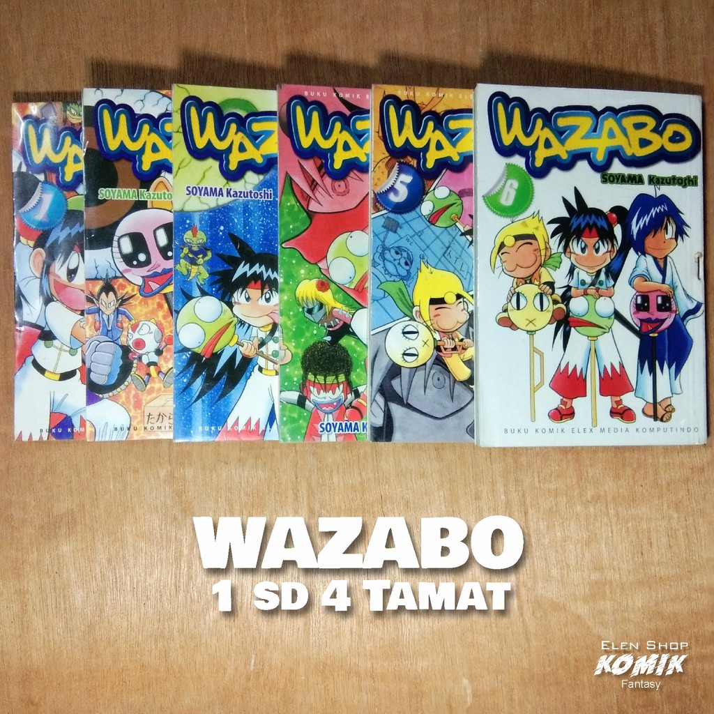 Wazabo 1 sd 6 Tamat Komik Set