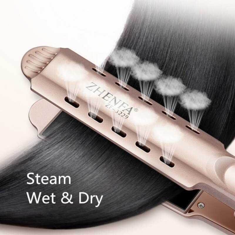 GIJ - ZHENFA Catokan Rambut Negative Ion Hair Straightening Comb