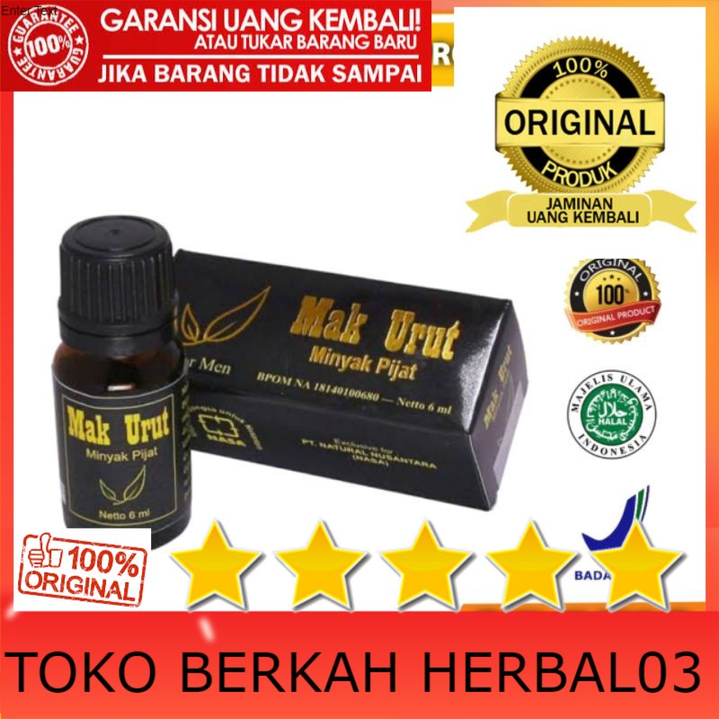 100% ASLI THE BEST !!! mak urut nasa asli original herbal oles alami