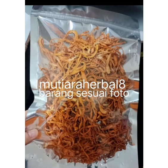 

Jamur chong cao Hua ( jamur cordyceps flower 50gr