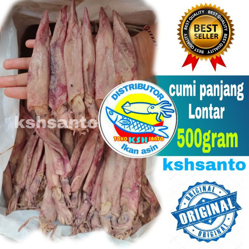 

ikan asin cumi panjang-500gram