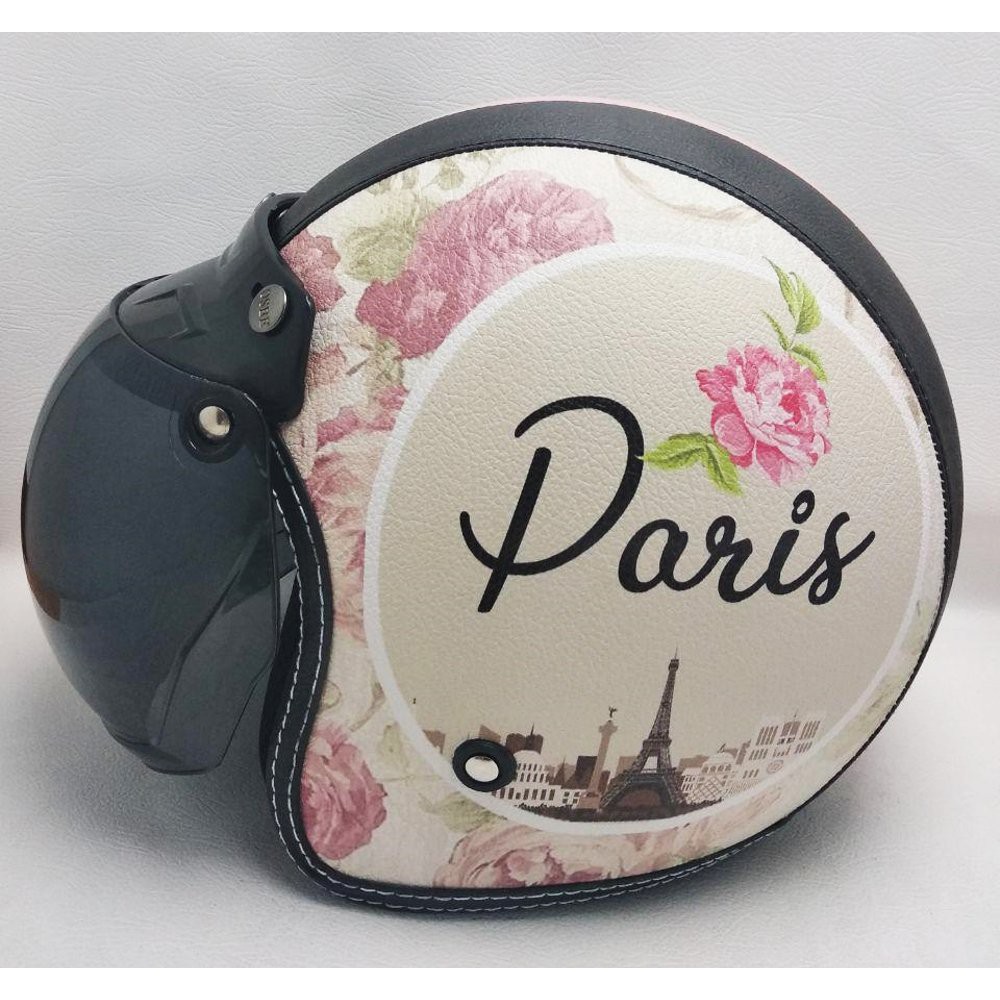 HELM BOGO CEWEK MOTIF CLASSIC PARIS Termurah