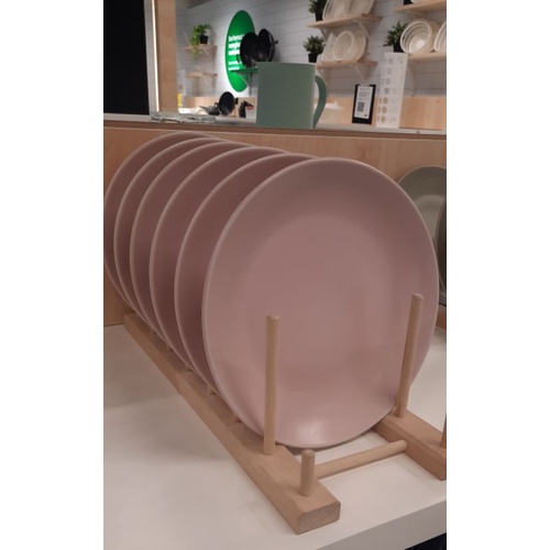 Piring fargklar IKEA  keramik pink 1 set isi 4 pcs