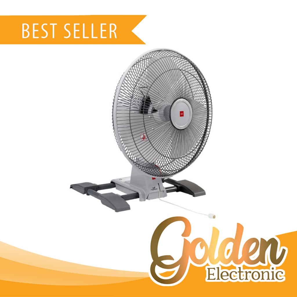 KDK WB40L DESK / WALL FAN KIPAS BESI TYPHOON KDK WB-40L