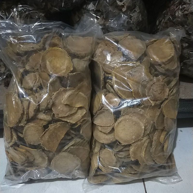 

500g Temulawak rajang kering berkualitas