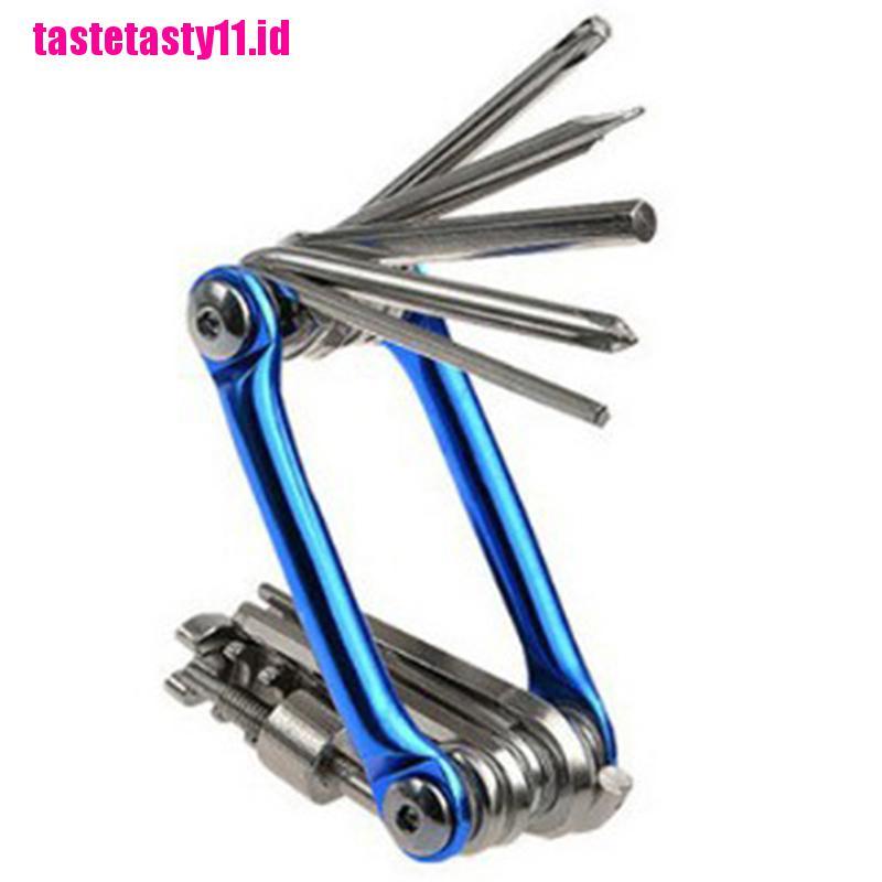 (TTID) Kunci Pas Hex 11 In 1 Untuk Reparasi Rantai Sepeda