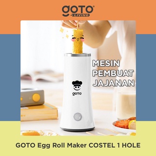 Goto Costel 1 Hole White Egg Roll Maker Mesin Sosis Telur Sostel Hotdog 1 Lubang