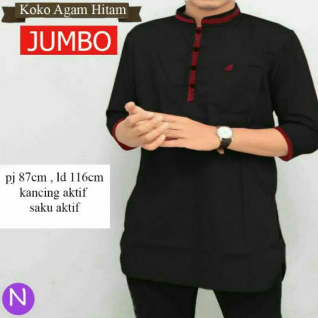 Koko agam coksu, maron,biru muda, putih,coklat, tosca, hitam XXL