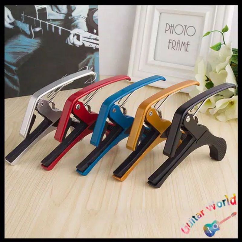 Capo Gitar Kapo gitar Aluminium Alloy Tahan Lama KAPO GITAR