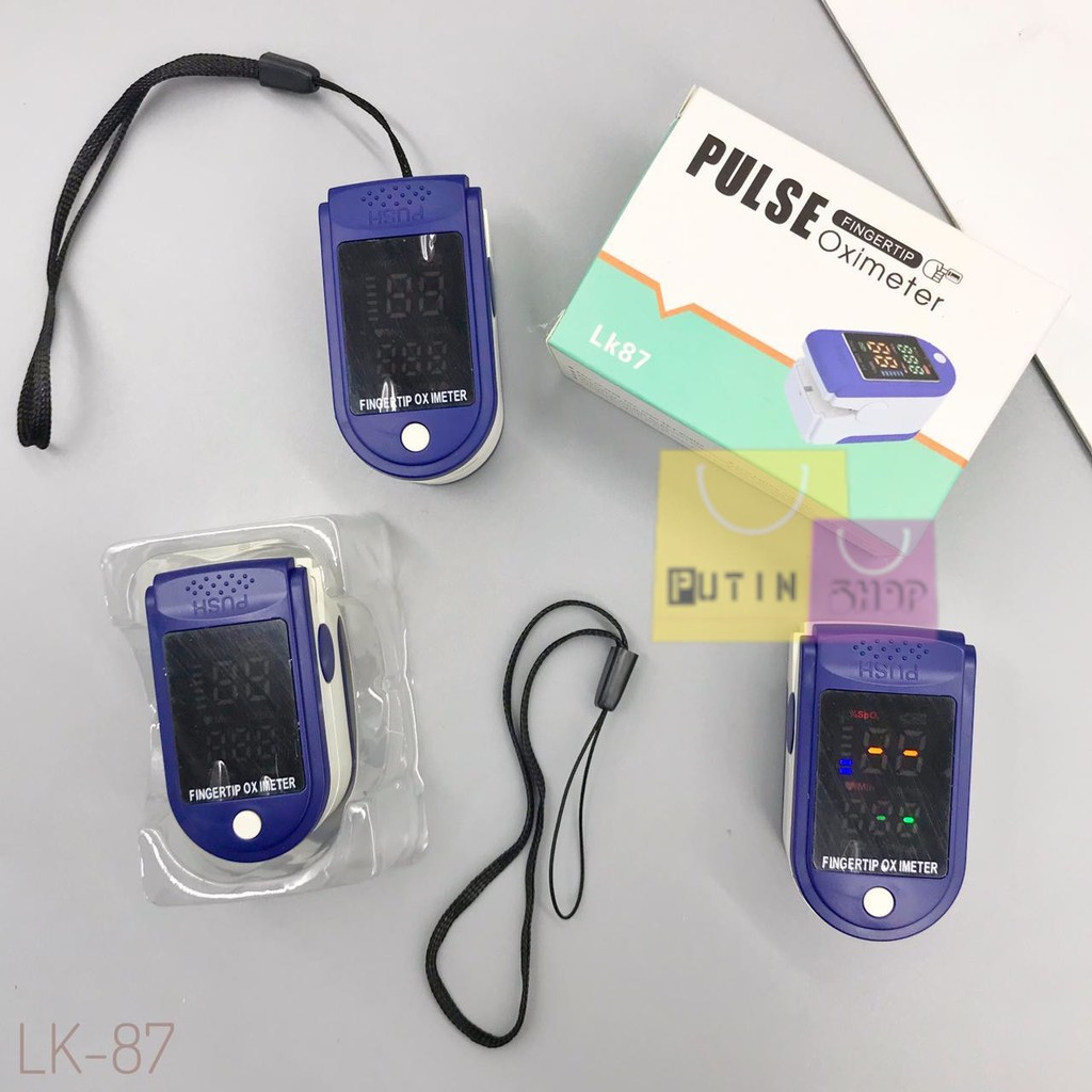 (P) Oximeter LK87 Alat Ukur Kadar Oksigen Dalam Darah