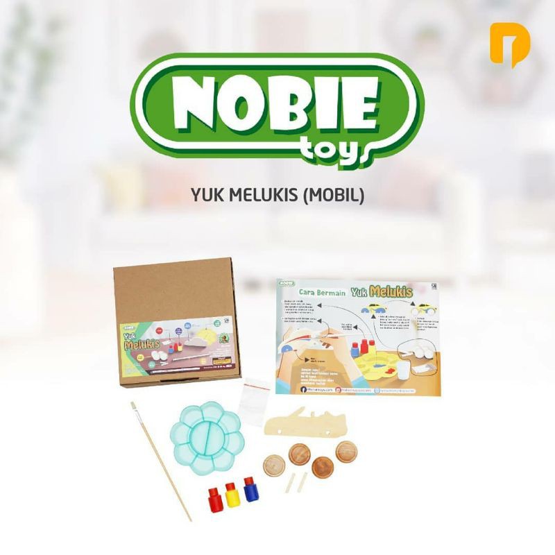 

Nobie Yuk Melukis / Perlengkapan Melukis