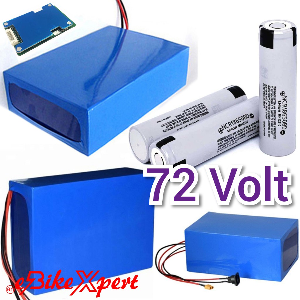Baterai lithium-ion 72 Volt Cell 18650 3200mAH