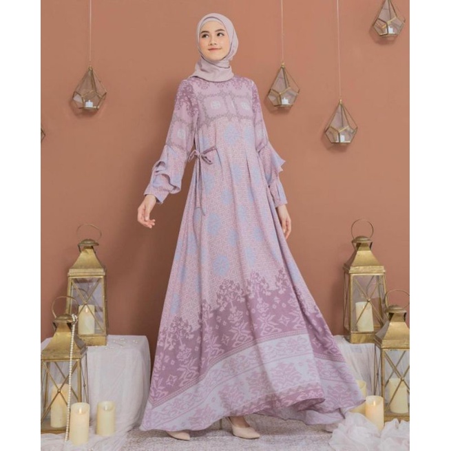 SALE TENUN DRESS GREISY, MELT PINK SIZE S.