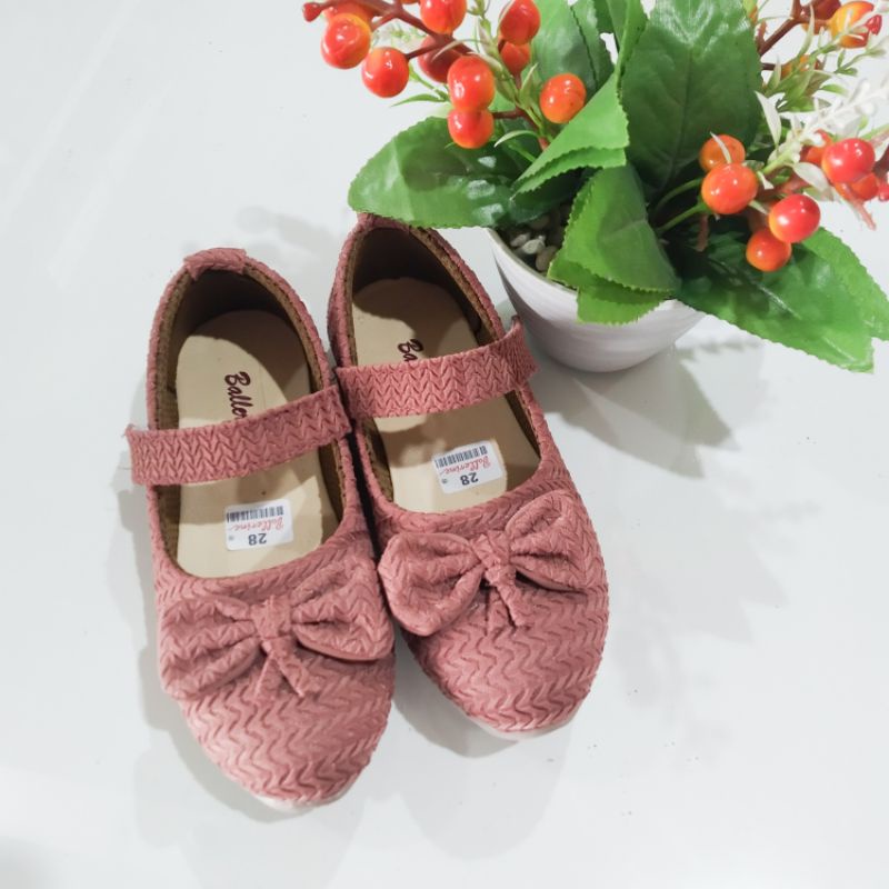 SEPATU ANAK PEREMPUAN RAJUT/SEPATU BALET ANAK/FLATSHOES ANAK