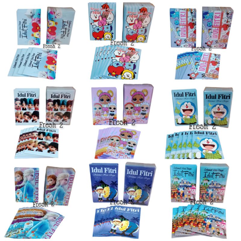 

angpao lebaran import BTS terbaru / amplop lebaran