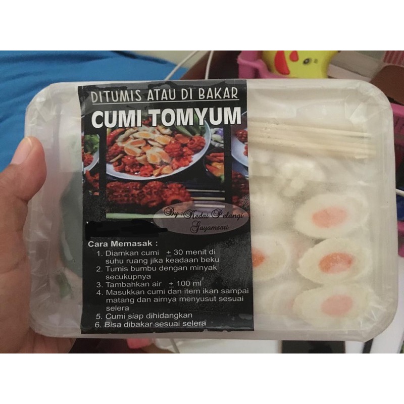 

CUMI BAKAR TOMYAM HOMEMADE SEAFOOD TOMYUM