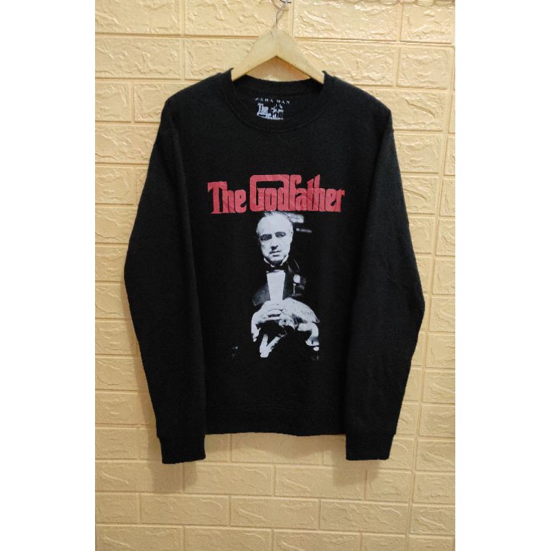 preloved crewneck Zarraman god father
