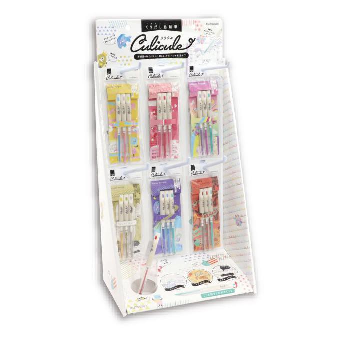 

(PERALATAN MENGGAMBAR) KUTSUWA CULICULE KURIKURU COLORED PENCIL PENSIL WARNA LIMITED EDITION - PINK
