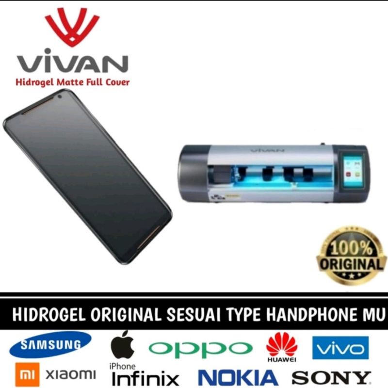 Motorola Moto C/Moto C Plus/Moto M/Moto X4/E4/E4 Plus - Anti Gores Hydrogel Vivan Original