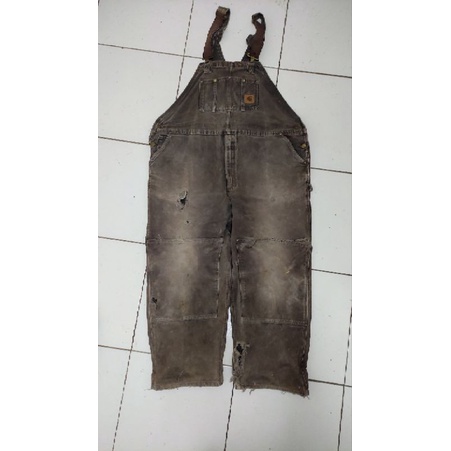 carhartt overall brown mulus