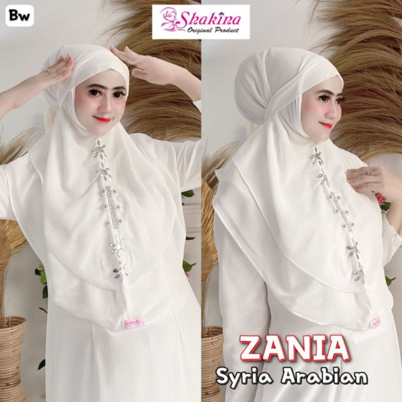 Jilbab instan Bergo Ceruti Zania Syria Arabian Ori Shakina Hijab-7