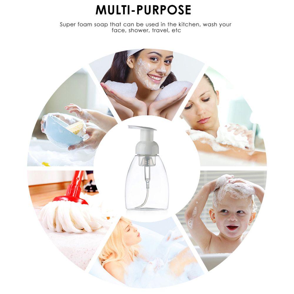POPULAR Populer 1pcs Dispenser Sabun Perlengkapan Mandi Rumah Shampoo Shower Gel Wadah Pompa Handsanitizer