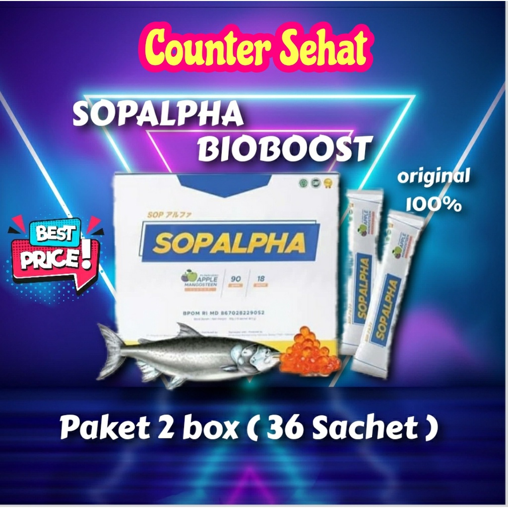 SOPALPHA BIOBOOST SOP ALPHA BIO BOOST ORIGINAL SALMON SOP