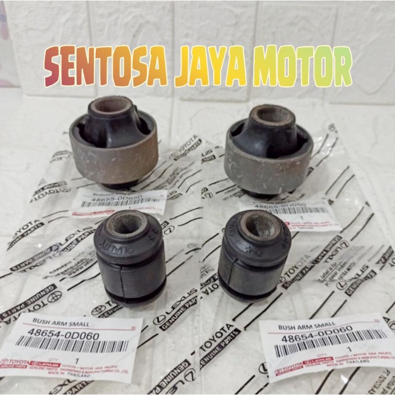 BUSHING ARM BOSH SAYAP BESAR KECIL NEW VIOS YARIS ORIGINAL 1SET