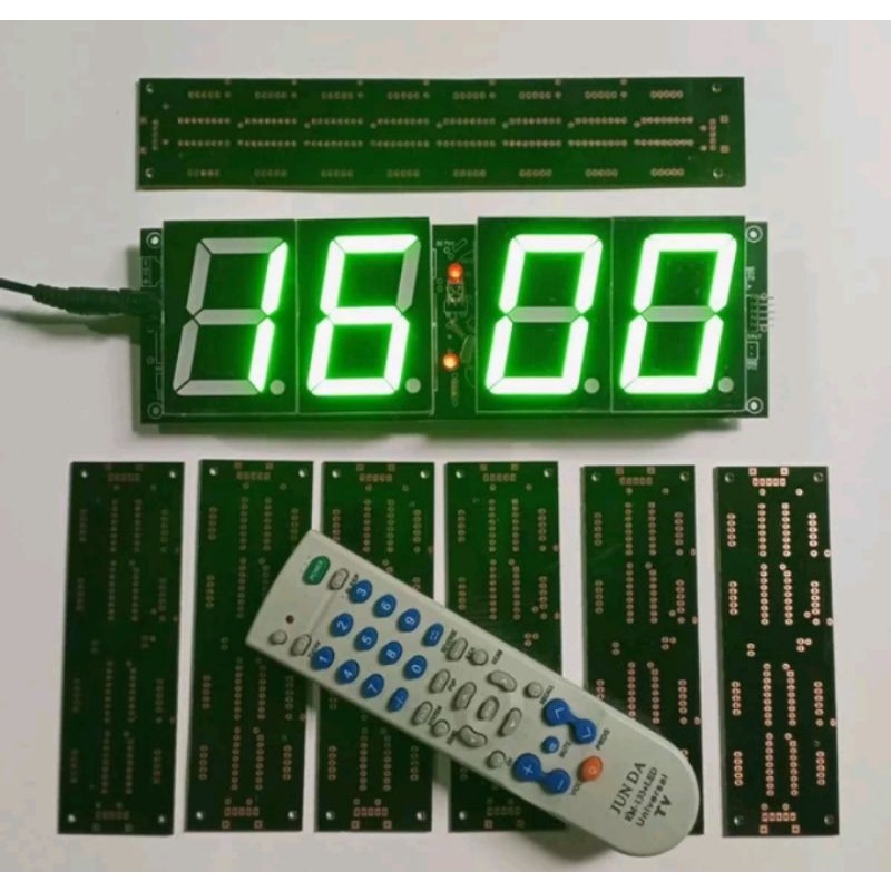 PCB Jam Digital 2.3 Inch Seven 7 Segment Jadwal 1 inch