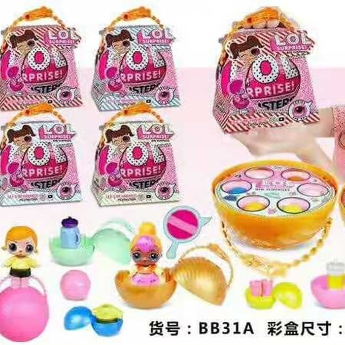 MBI LOL PEARL BIG Surprise Lit Sister BB31A Mainan Anak