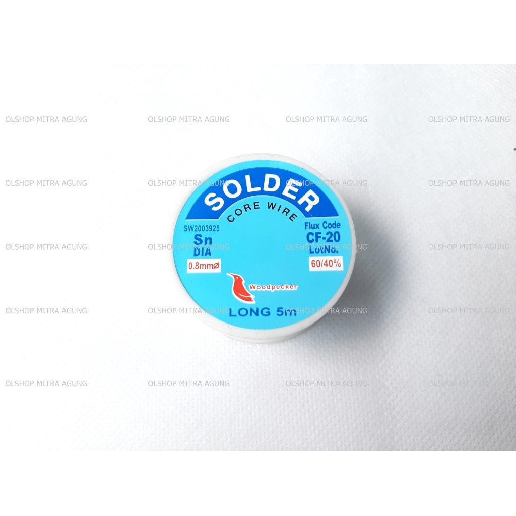 OLS Timah Solder 3 Meter 0.8 mm - Timah Gulung solder timah Core wire